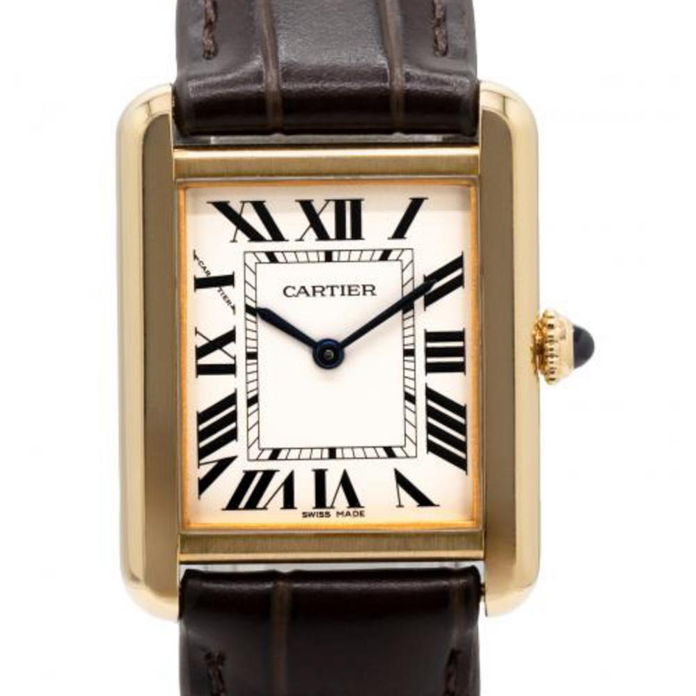 Cartier Tank Solo Small 24mm x 31mm W5200002 18Kt YG Watch